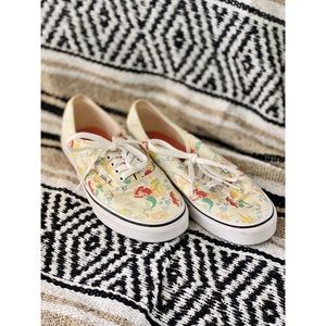 Disney Little Mermaid Authentic Vans